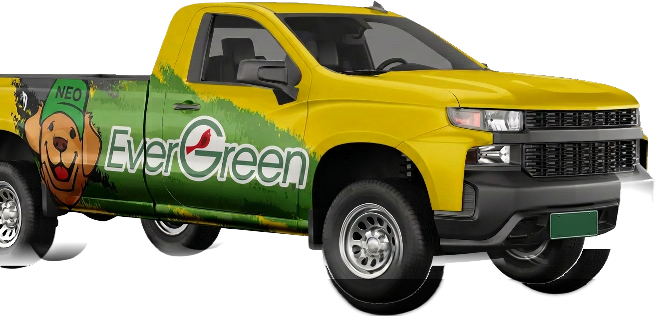 EverGreen Landscape work truck